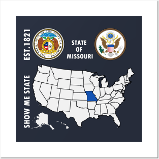 State of Missouri Posters and Art